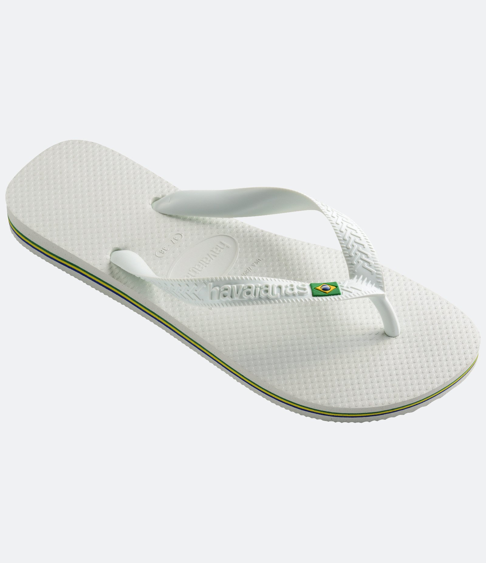 Chinelo Havaianas Tradicional Brasil Branco 2