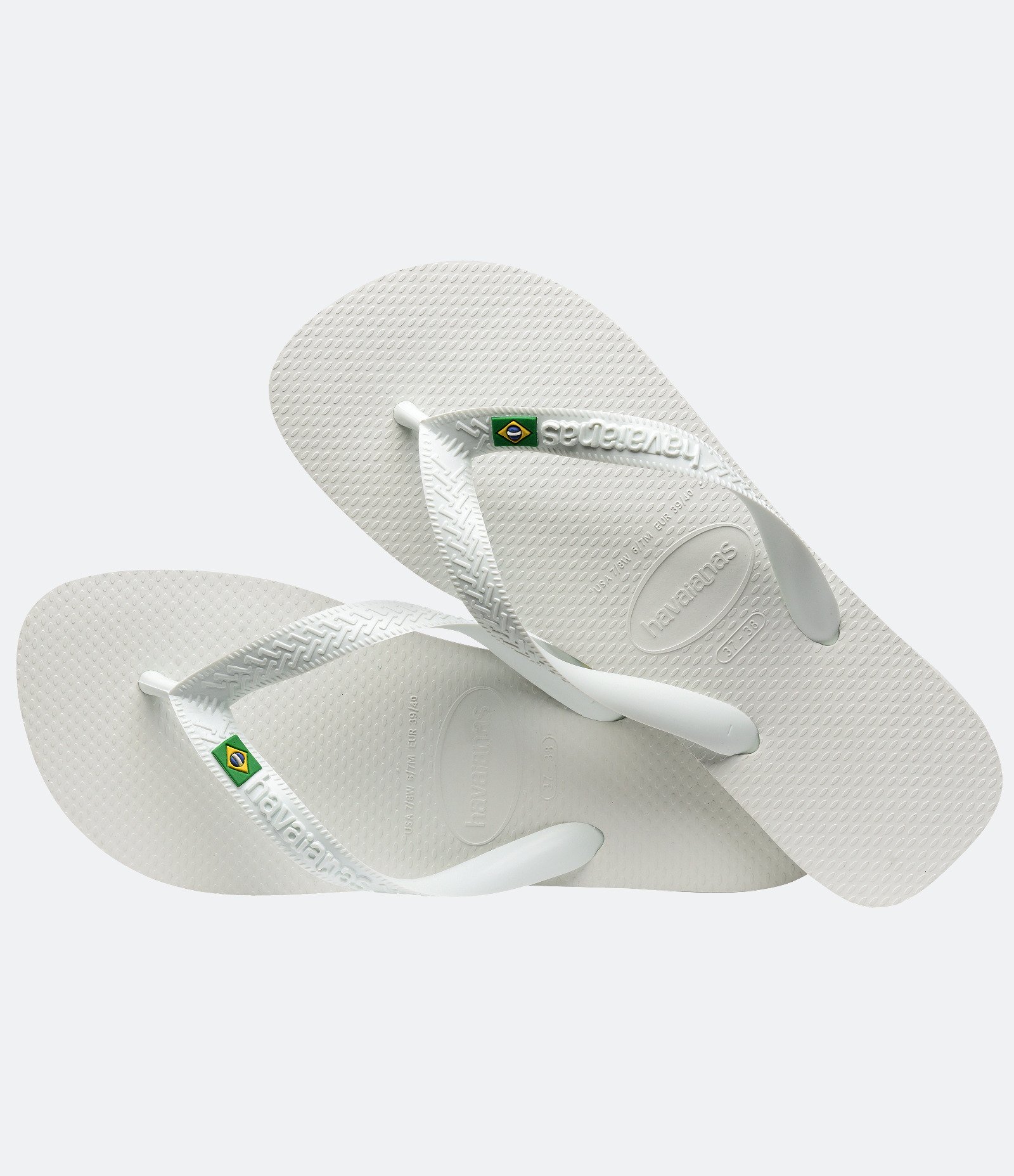 Chinelo Havaianas Tradicional Brasil Branco 3