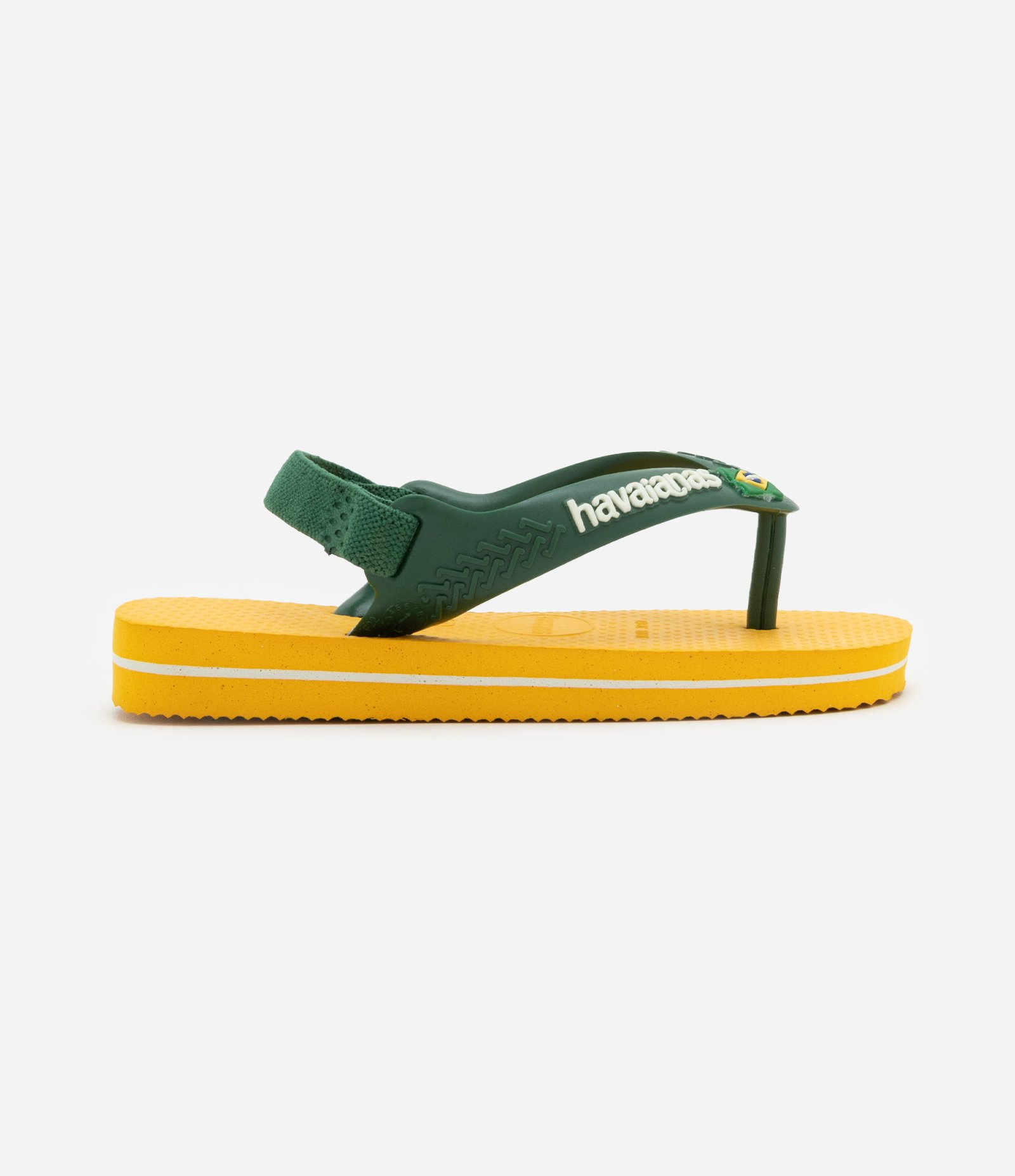 Chinelo Infantil com Elástico Havaianas - Tam 17 ao 26 Amarelo 5