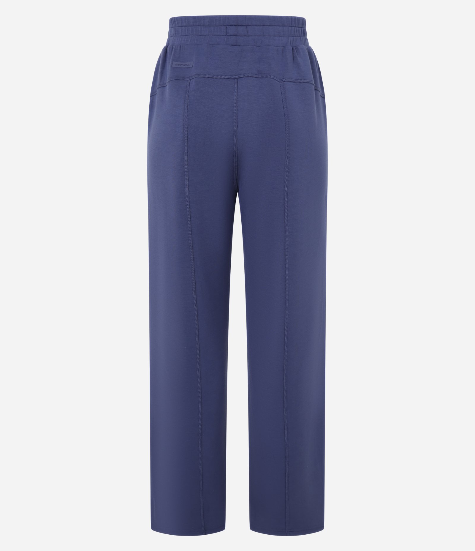 Calça Reta em Microfibra com Cós Elástico 6