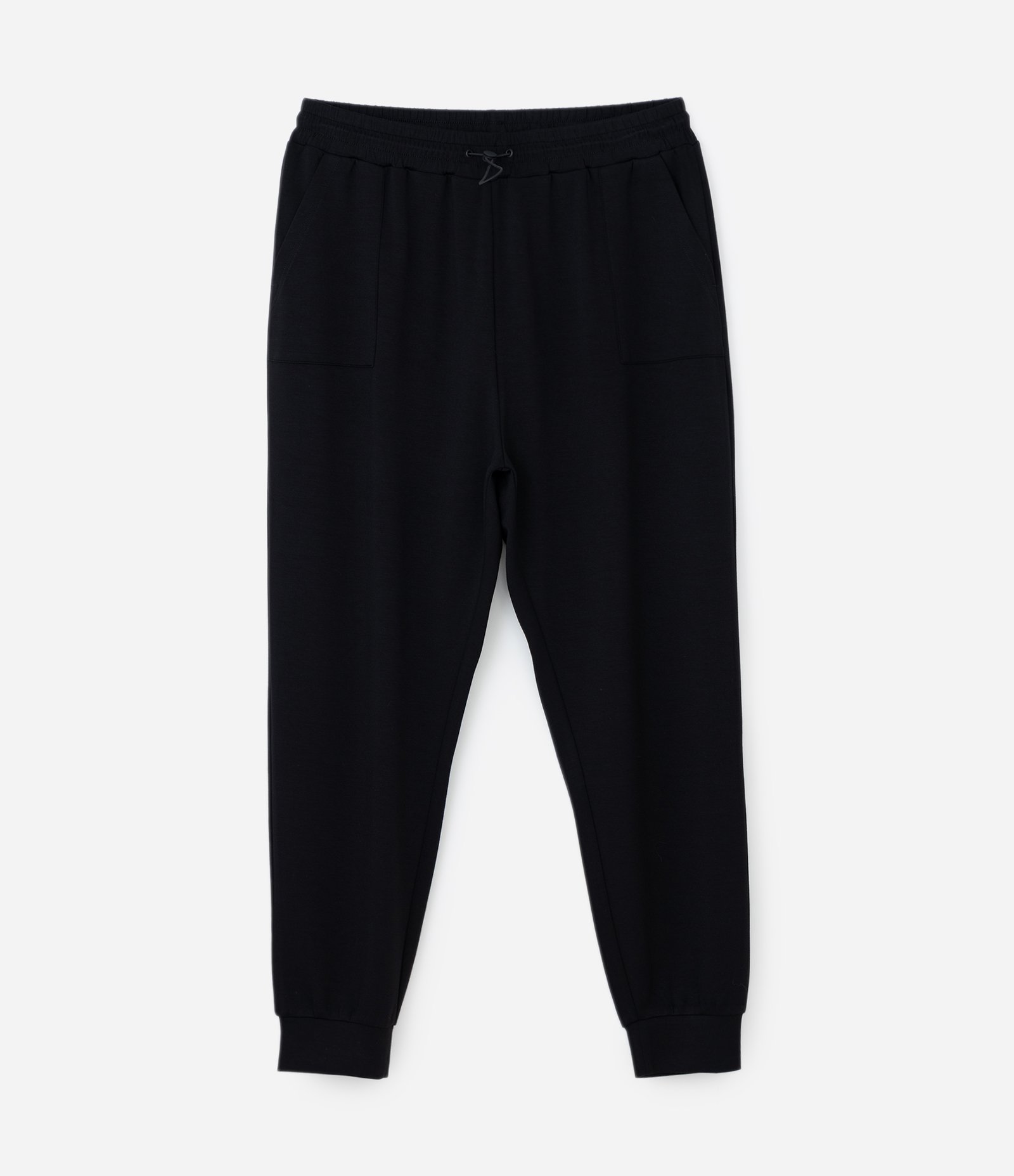 Calça Jogger Esportiva com Cós Ajustável Curve e Plus Size Preto 5