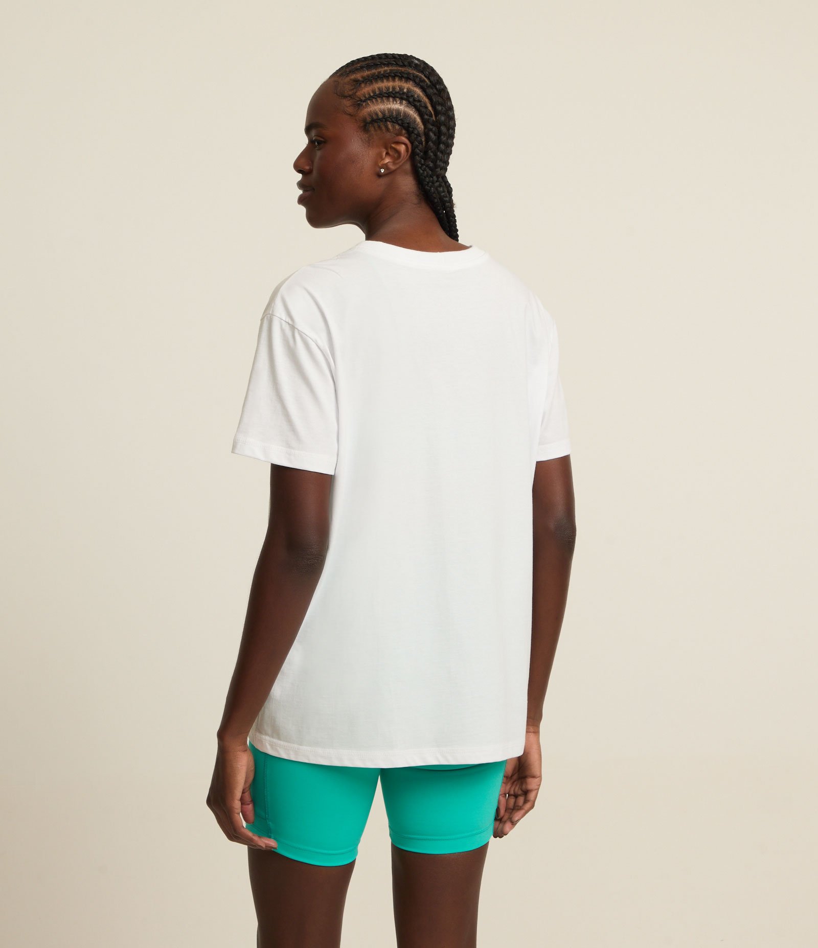 Camiseta Oversized  Esportiva mm Algodão Com Estampa Sportif & Relax Co Branco 3