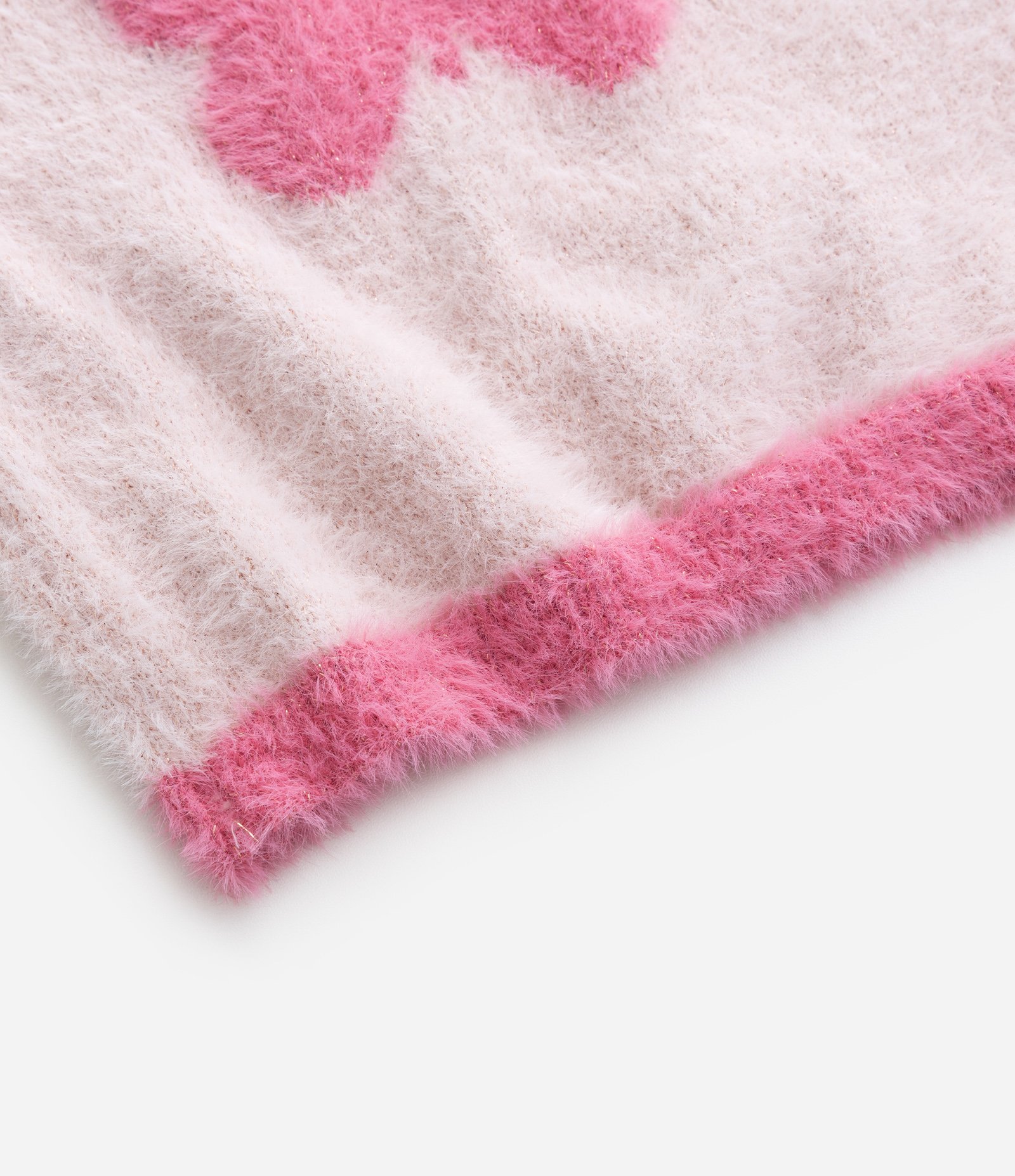 Blusa Infantil com Pelinhos e Estampa Borboleta - Tam 5 a 14 Anos Rosa 4