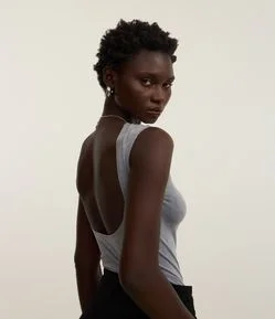 Body Seamless com Costas Abertas