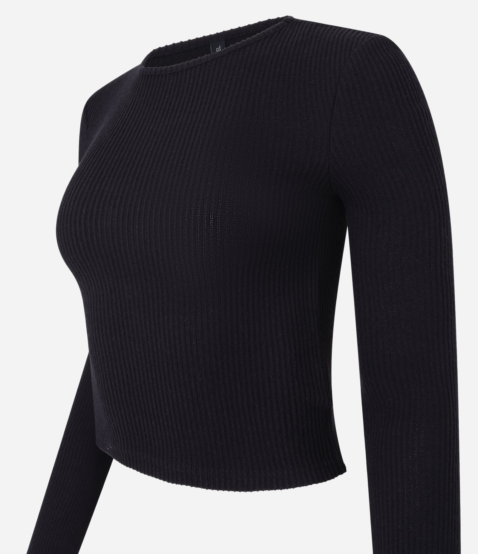 Blusa Texturizada em Malha Quentinha Preto 5