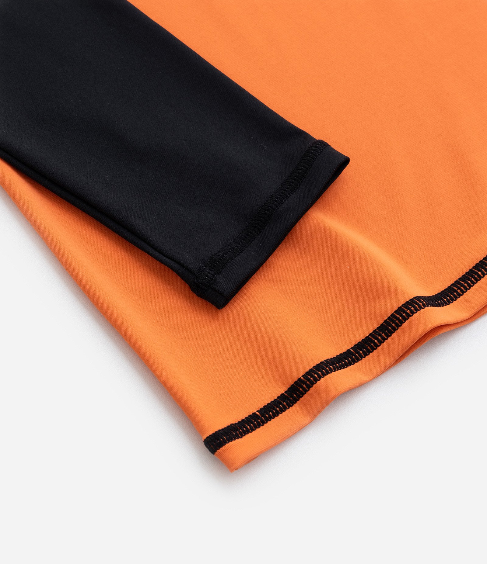 Camiseta Infantil com Proteção UV e Estampa Coqueiros - Tam 5 a 14 Anos Laranja/Preto 4