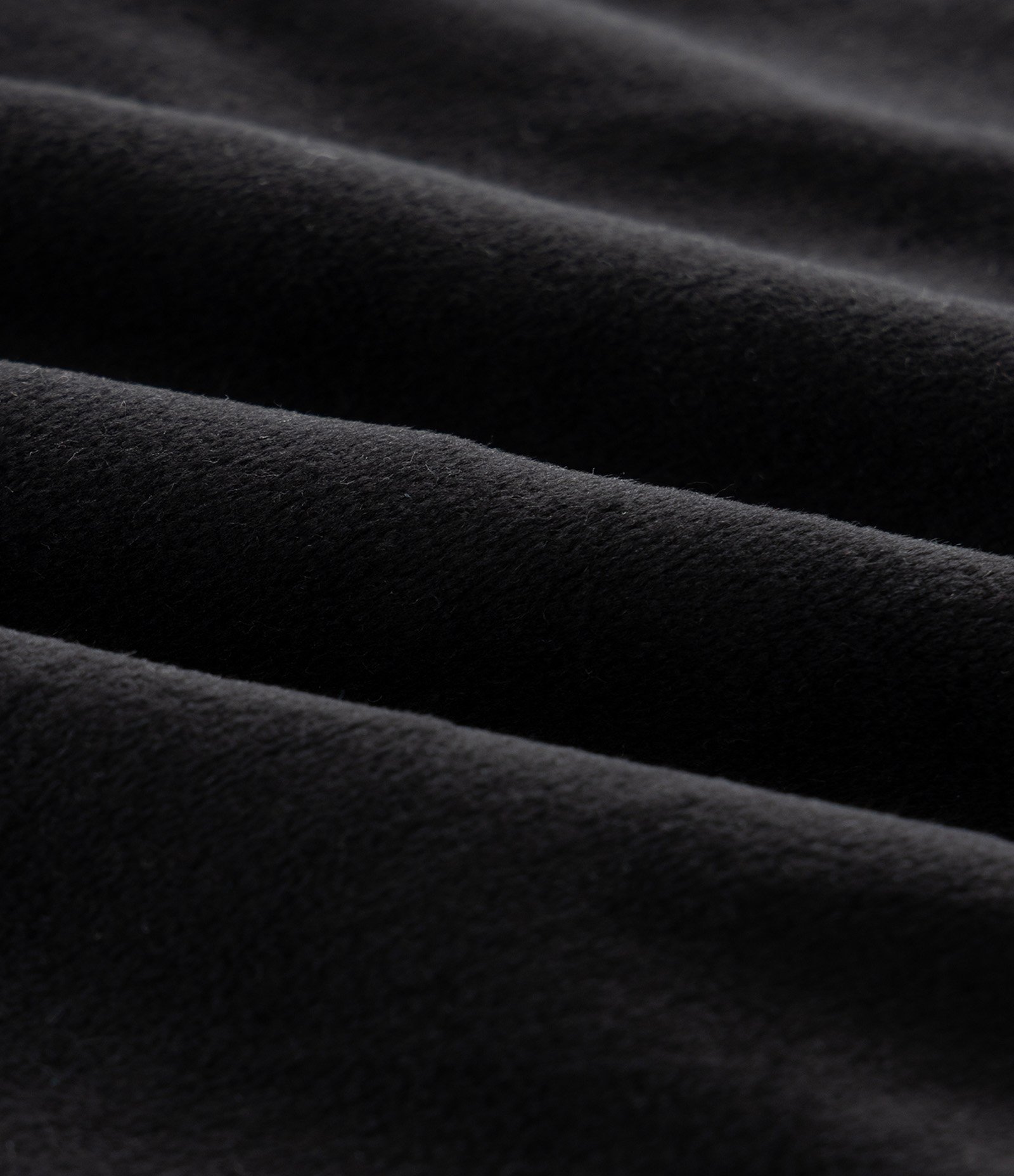 Jaqueta Esportiva em Plush Com Gola Alta Curve & Plus Size Preto 7