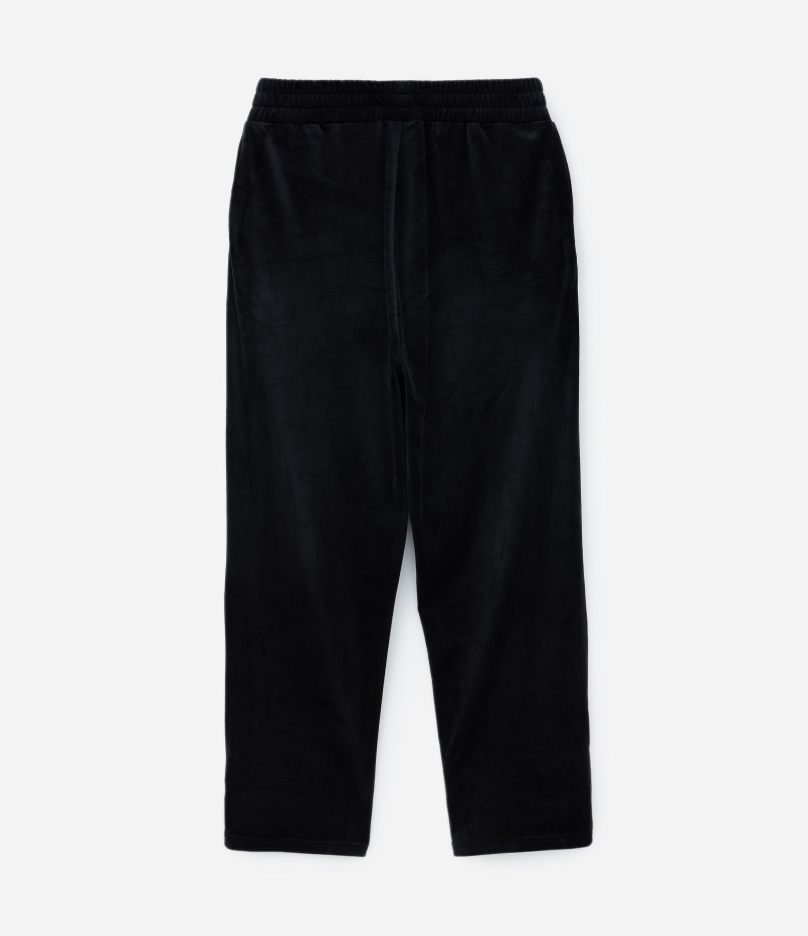 Calça Reta Esportiva em Plush Curve e Plus Size Preto 6