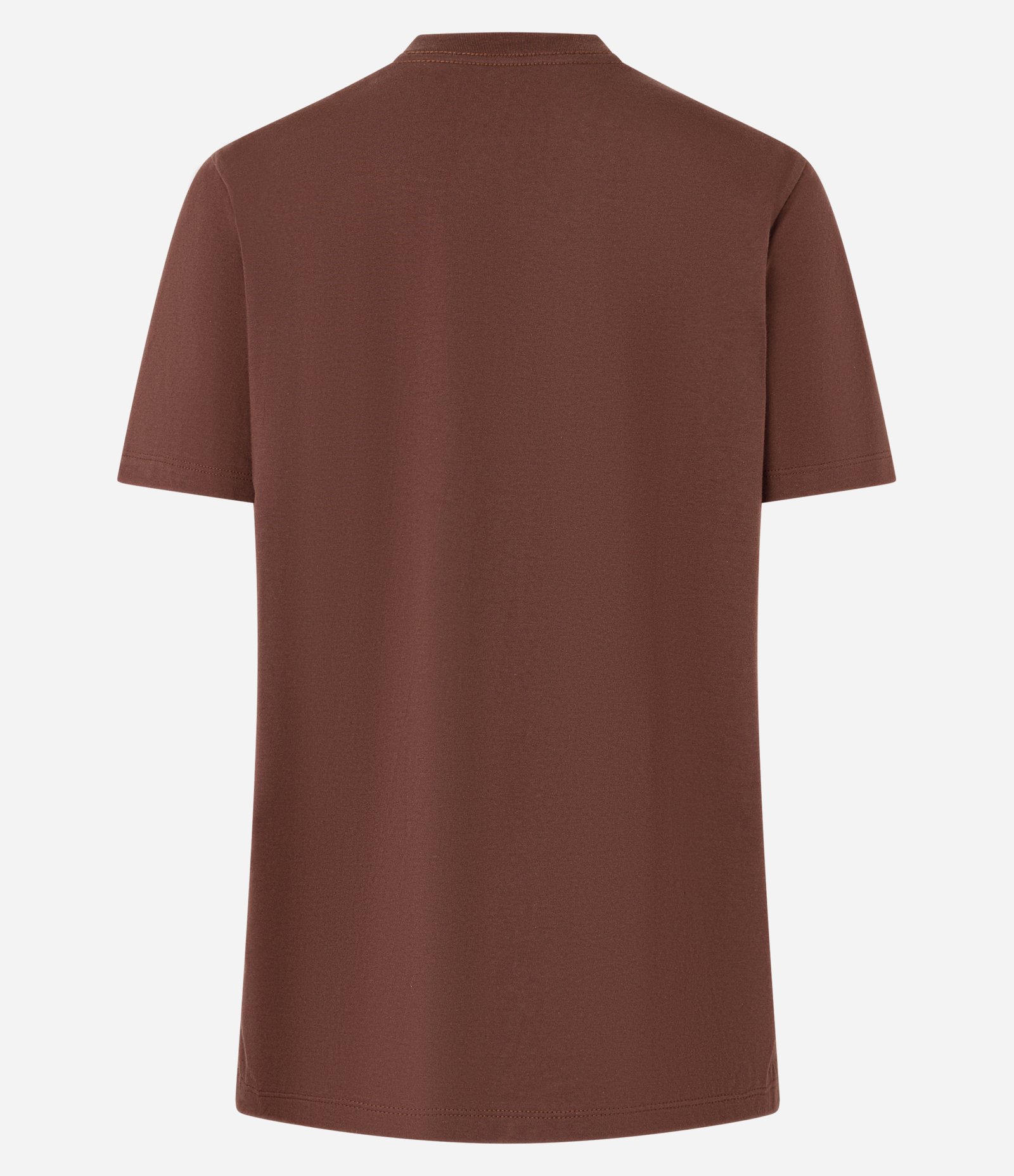 Camiseta Alongada em Algodão com Estampa Rei Leão Marrom 5