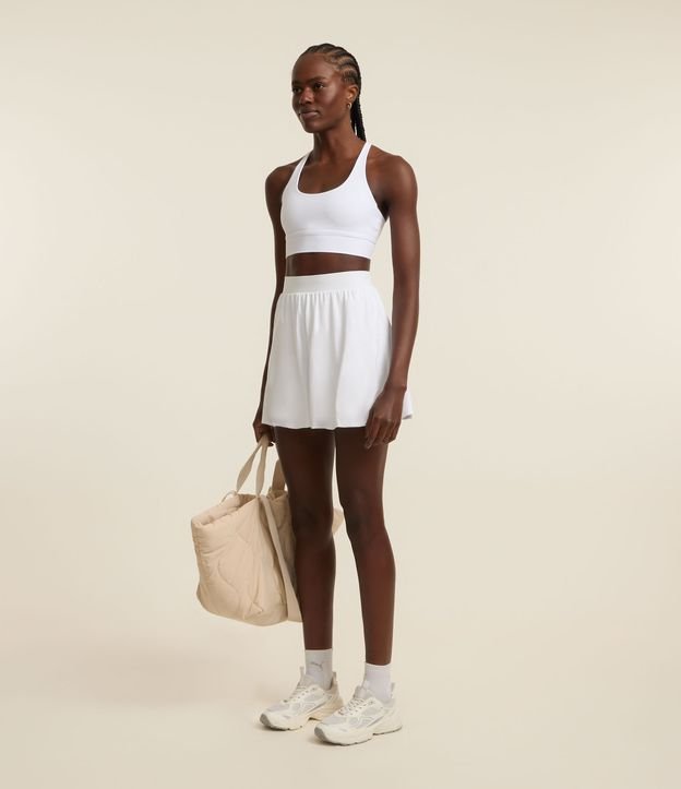 Saia Balonê Em Microfibra