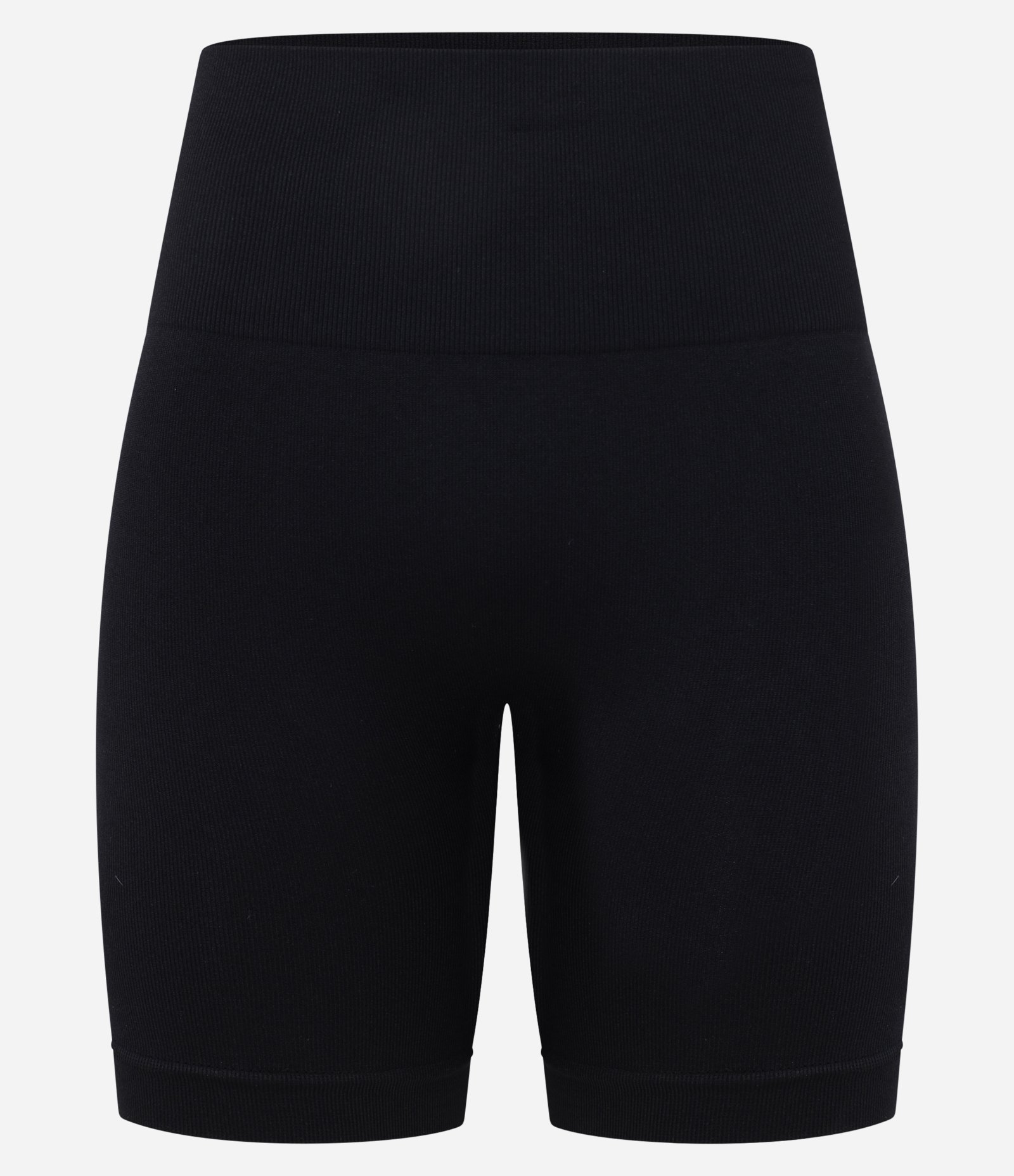 Bermuda Esportiva Canelada em Ribana Seamless Preto 5