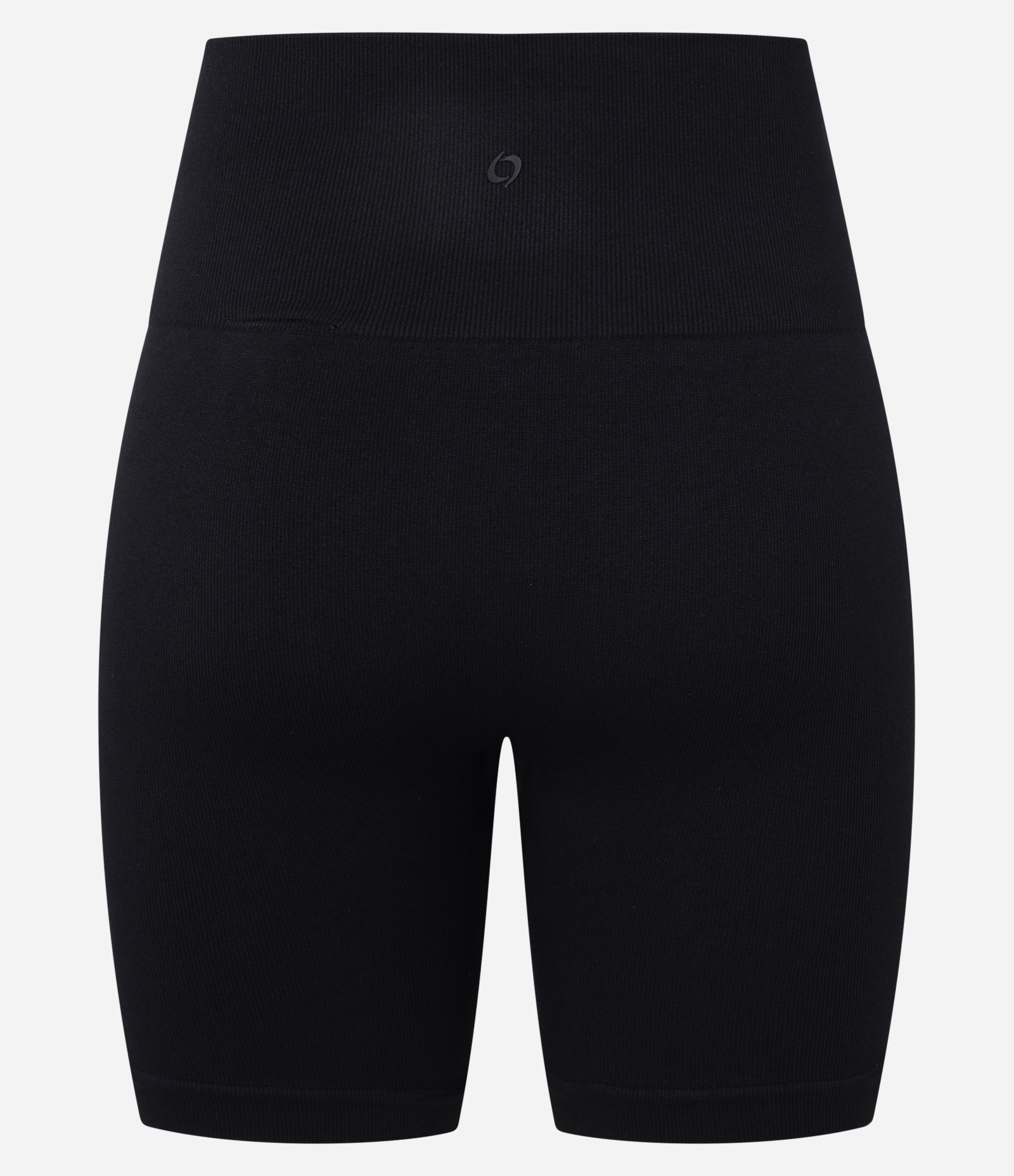 Bermuda Esportiva Canelada em Ribana Seamless Preto 6