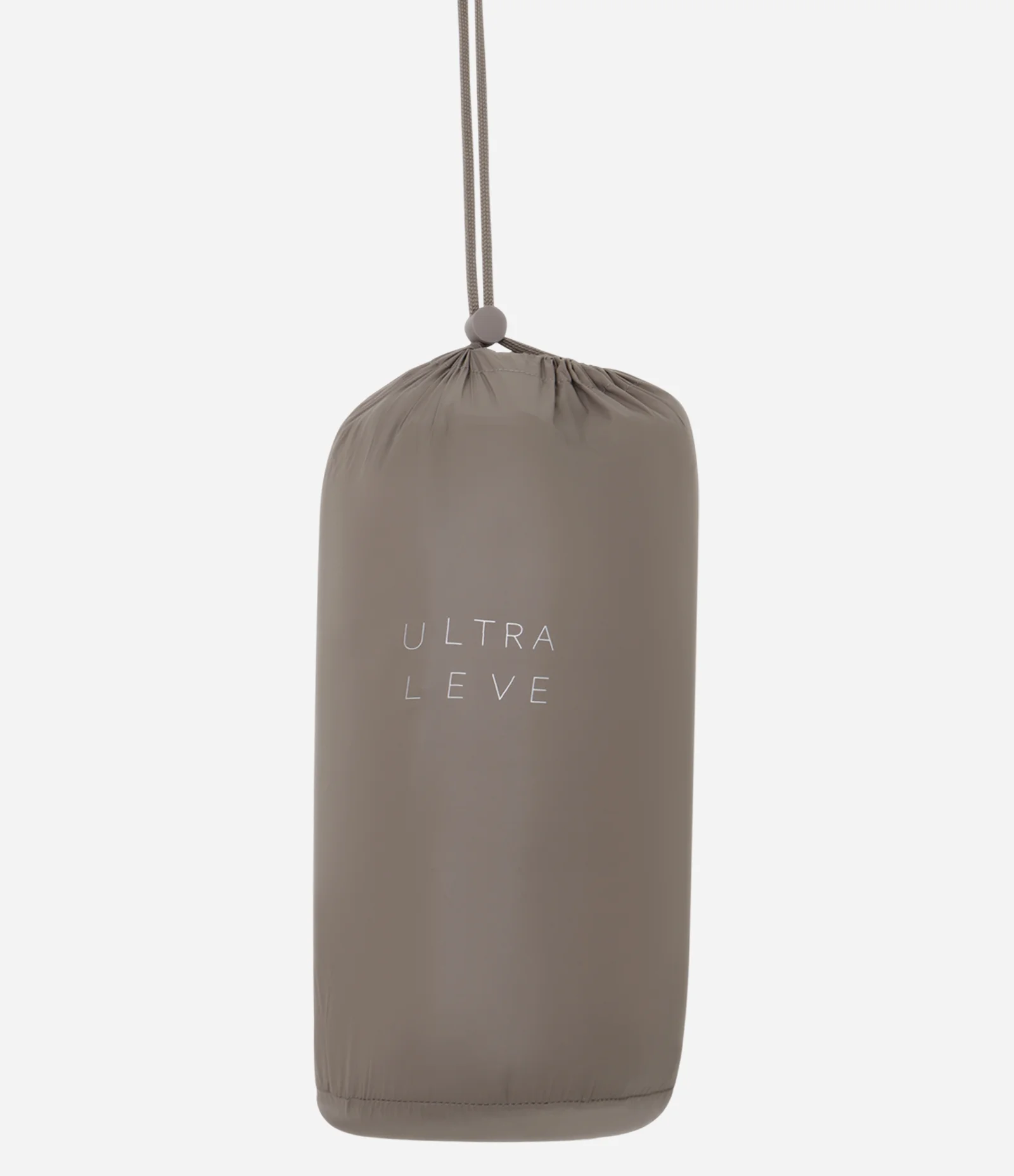 Jaqueta Puffer Esportiva em Poliamida Bege Escuro 8