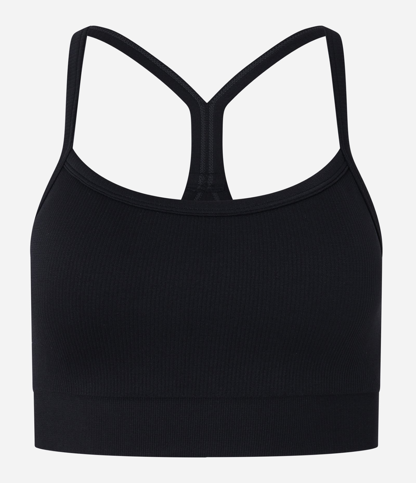 Top Esportivo com Bojo em Ribana Seamless Preto 5