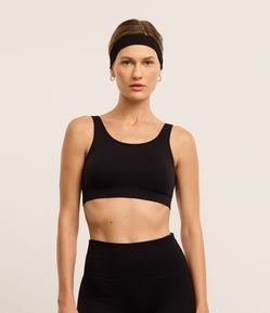 Top Esportivo com Bojo em Poliamida Seamless