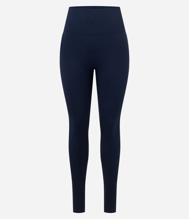 Calça Legging Esportiva Canelado em Ribana Seamless