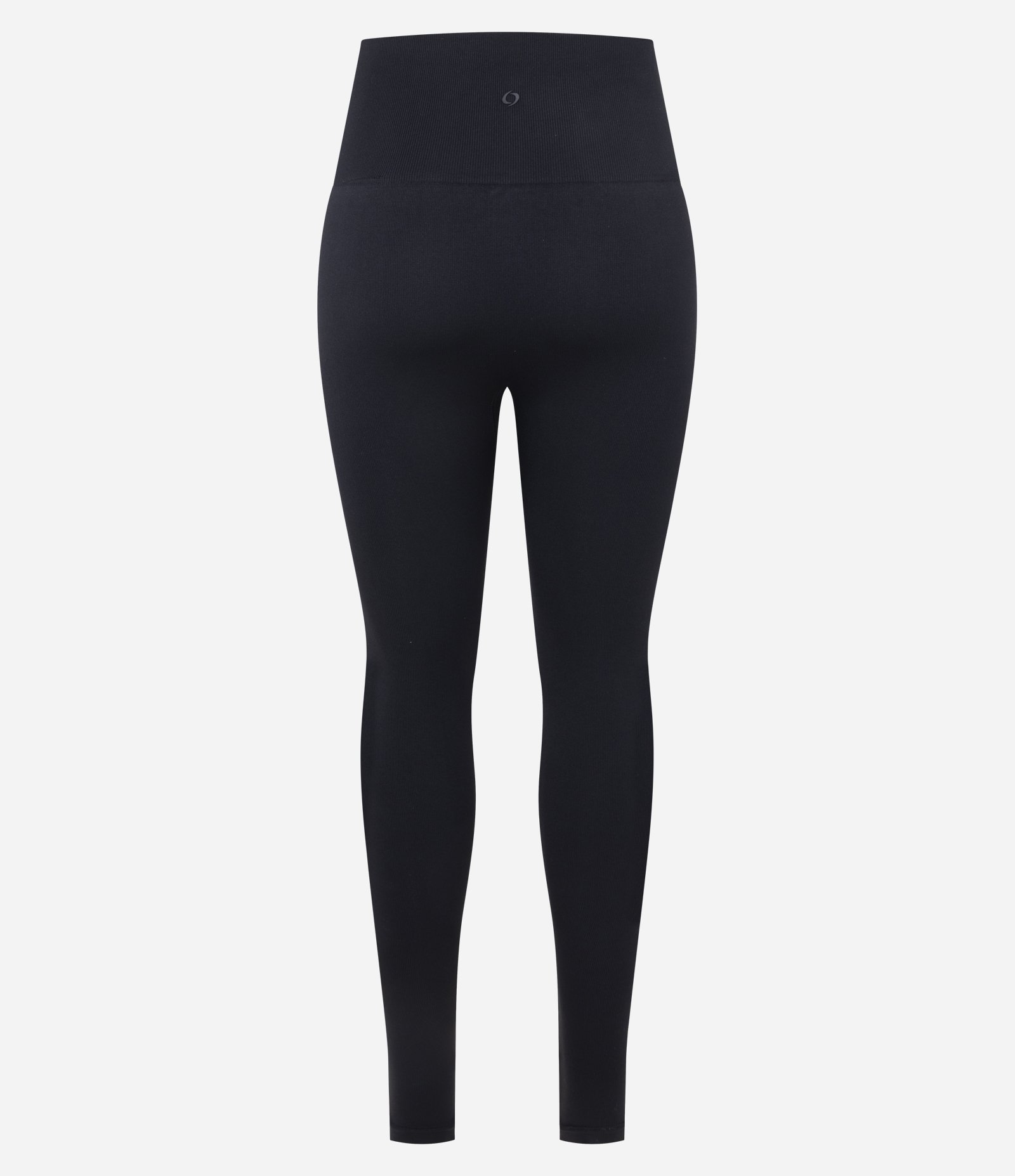 Calça Legging Esportiva Canelado em Ribana Seamless Preto 8