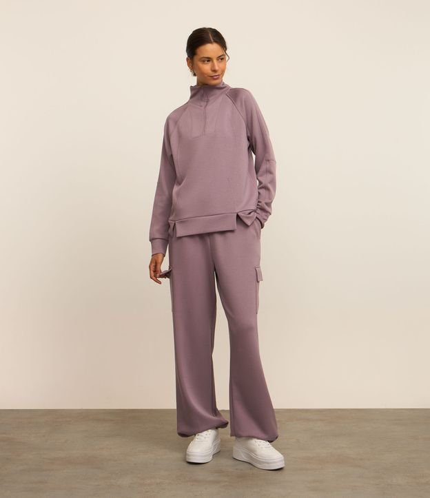 Cor: Roxo | Tamanho: M