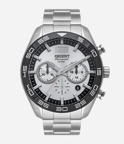 Relógio Orient Masculino com Pulseira e Caixa em Aço