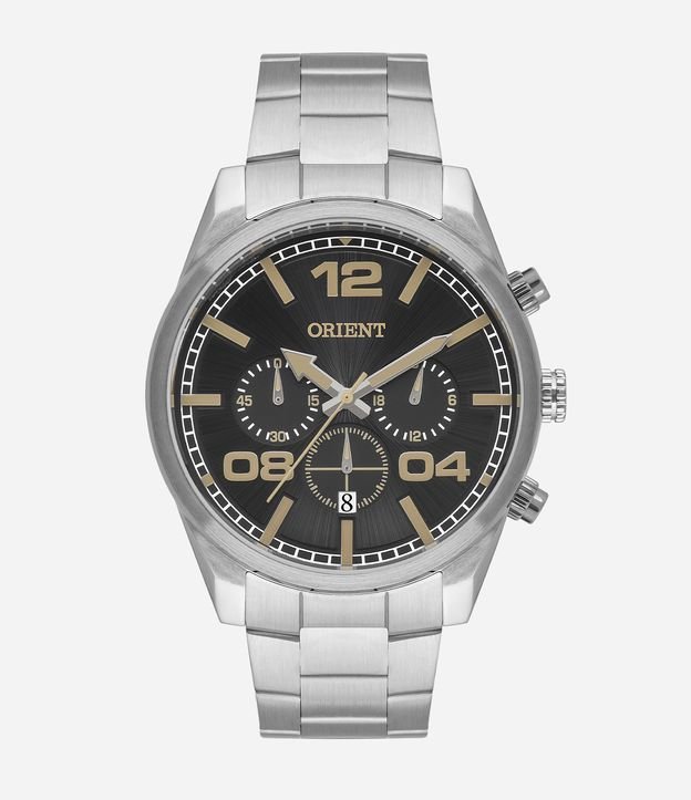 Relógio Orient Masculino com Pulseira e Caixa em Aço