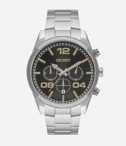 Relógio Orient Masculino com Pulseira e Caixa em Aço