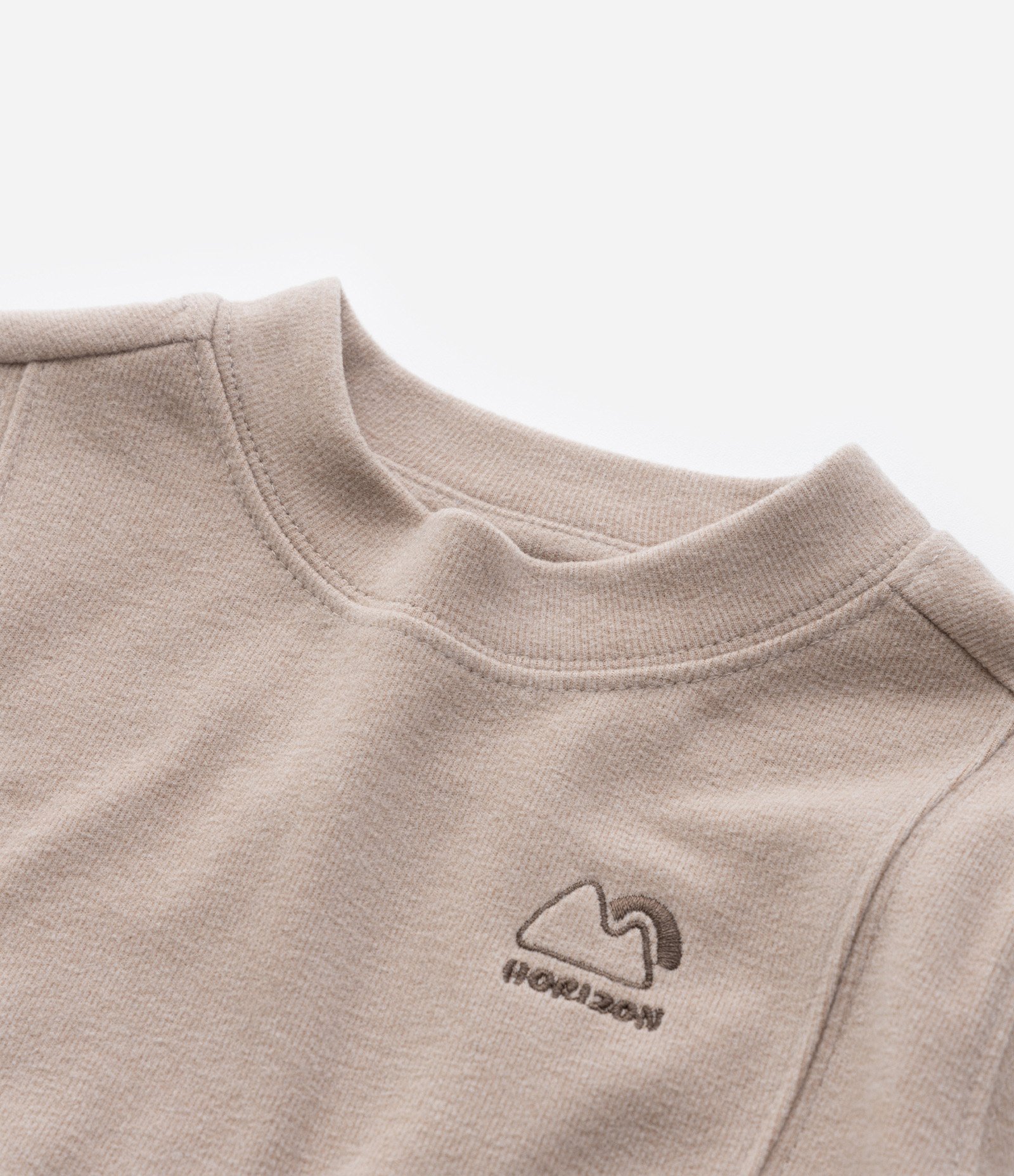 Blusão Infantil com Frisos e Bordado - Tam 1 a 5 Anos Marrom 5