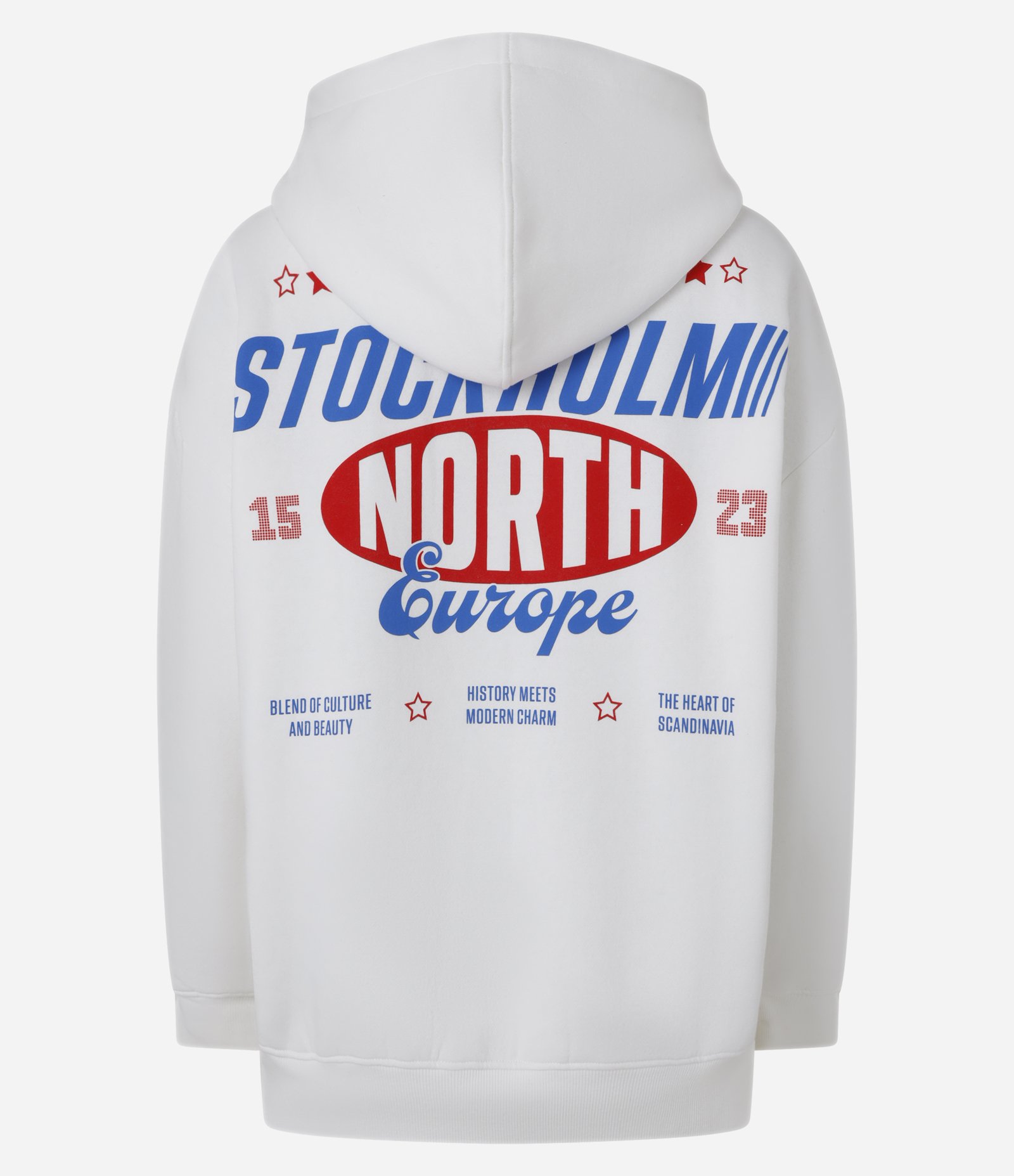 Moletom Overtop com Forro Fleece e Bordado Atoalhado Branco 7