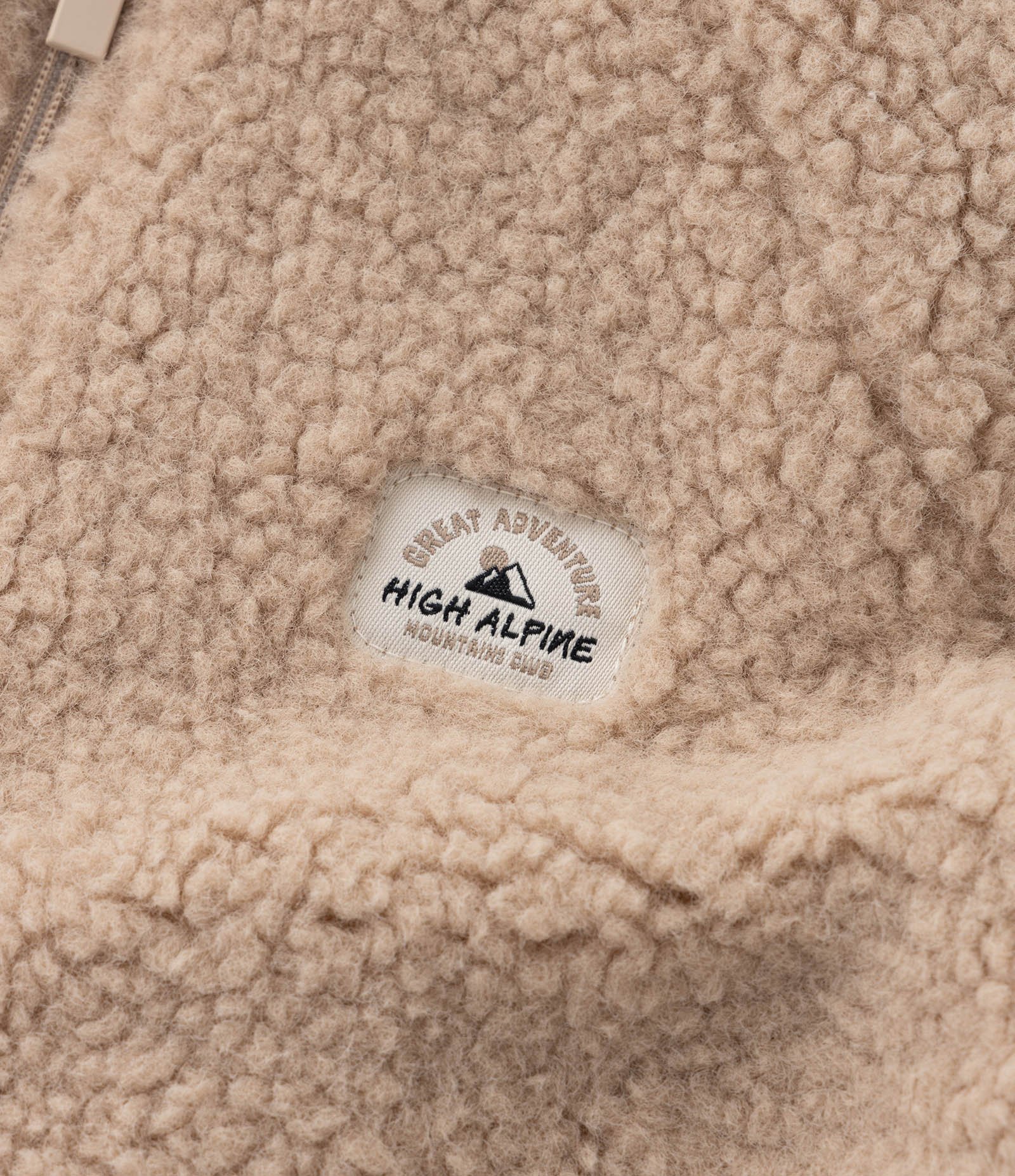 Jaqueta Infantil em Sherpa com Bolsinhos - Tam 1 a 4 Anos Bege 8