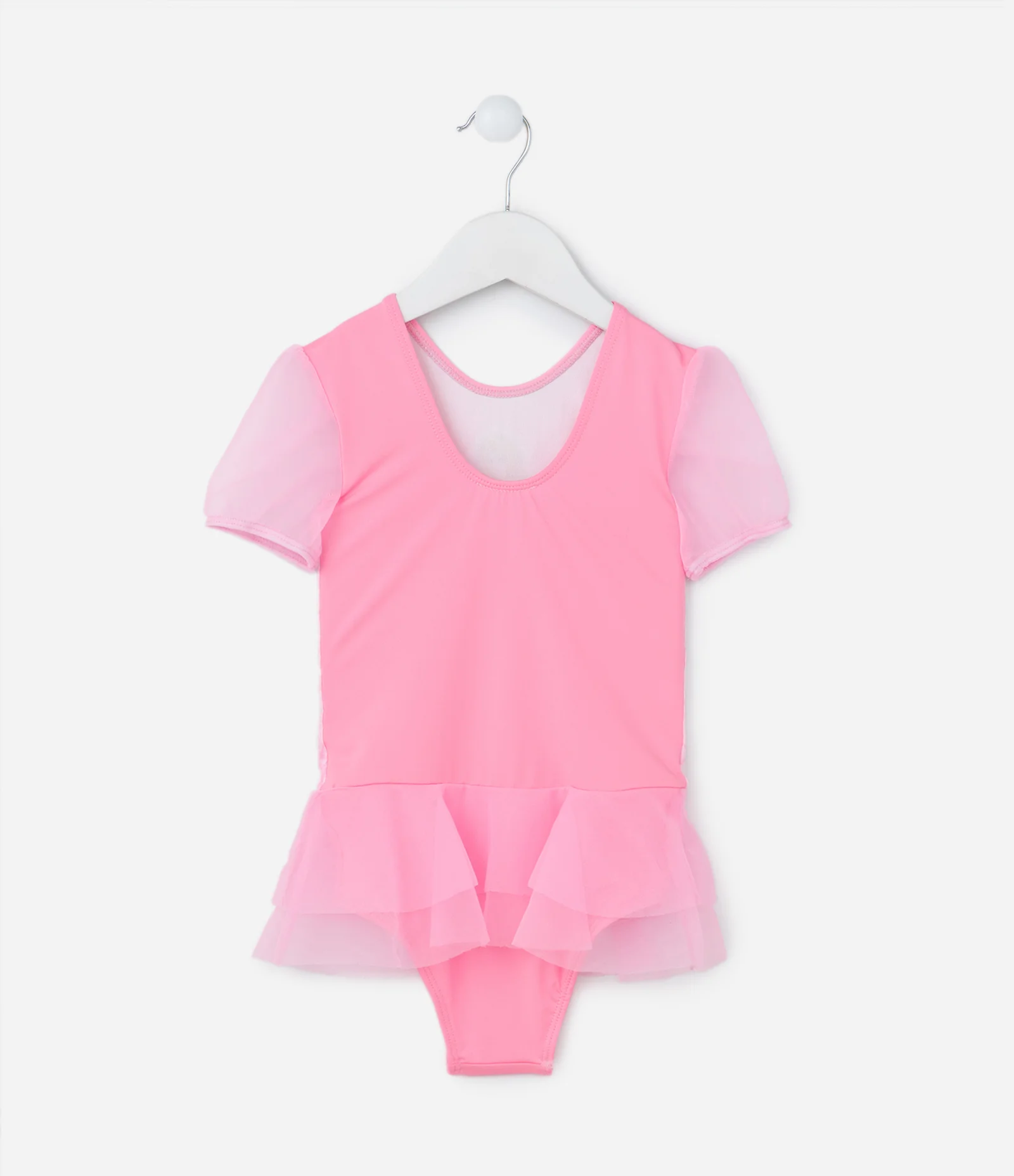 Maiô Infantil com Estampa Bela Adormecida - Tam 2 a 4 Anos Rosa 2