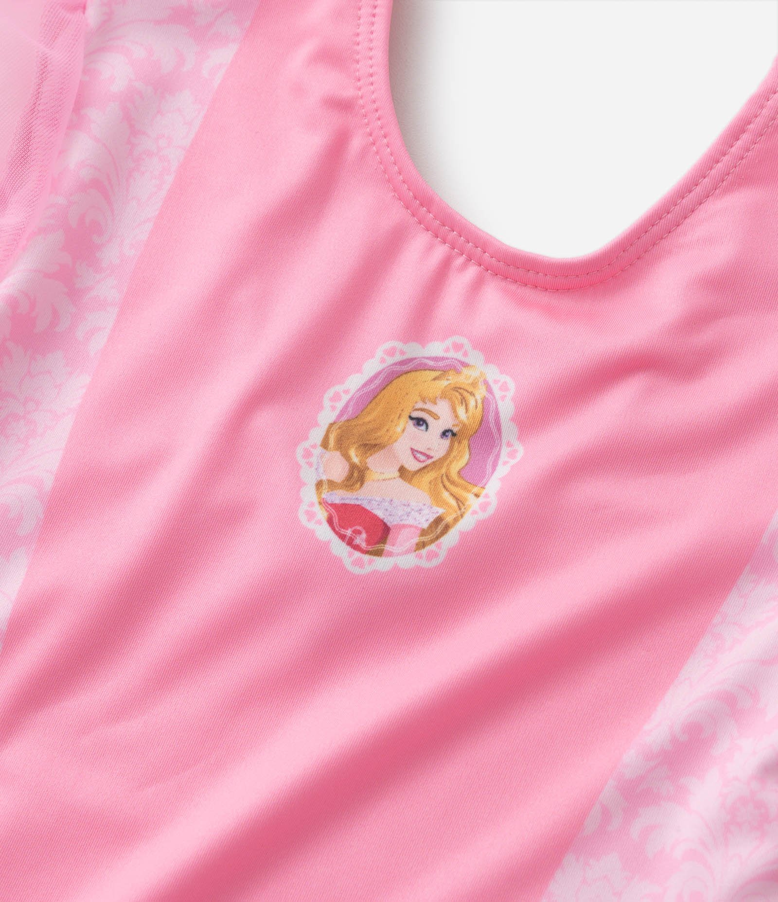 Maiô Infantil com Estampa Bela Adormecida - Tam 2 a 4 Anos Rosa 5