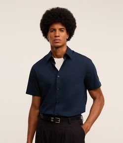 Camisa Slim em Fibra de Bambu