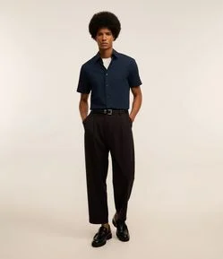 Camisa Slim em Fibra de Bambu