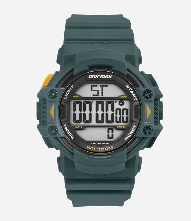 Relógio Mormaii Masculino Digital com Pulseira em Borracha e Caixa em Polimero
