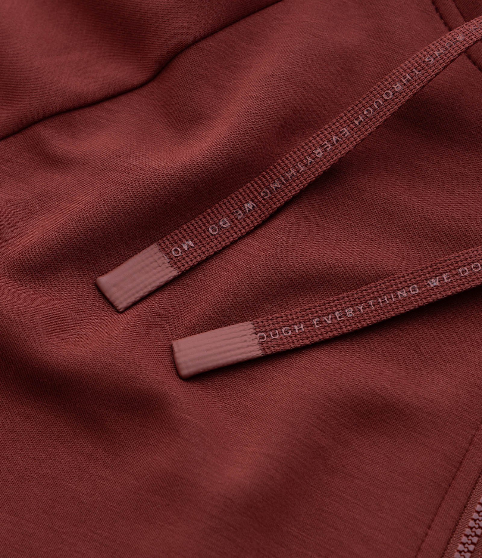 Jaqueta Esportiva com Capuz e Manga Raglan Curve e Plus Size Marrom 7