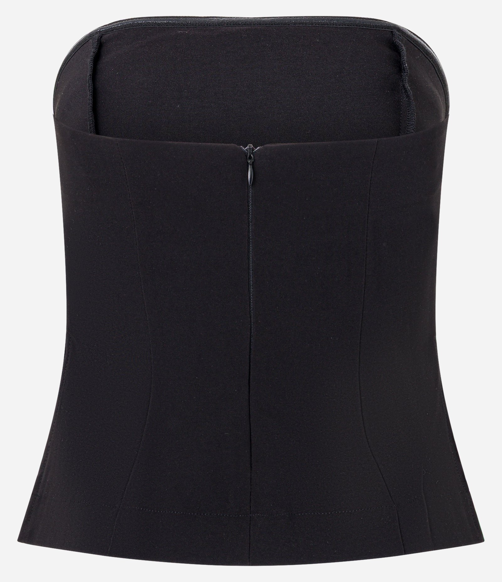 Blusa Alongada em Alfaiataria com Brilhos Aplicados Preto 8