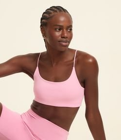 Top Esportivo em Poliamida com Alças Finas