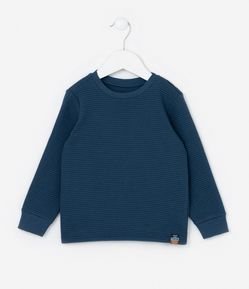 Camiseta Infantil Texturizada - Tam 1 a 5 Anos