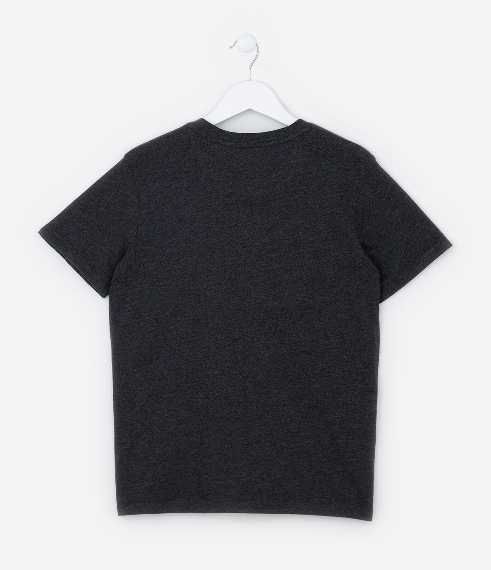 Camiseta Infantil com Lettering e Estampa Urso - Tam 5 a 14 Anos Preto 2