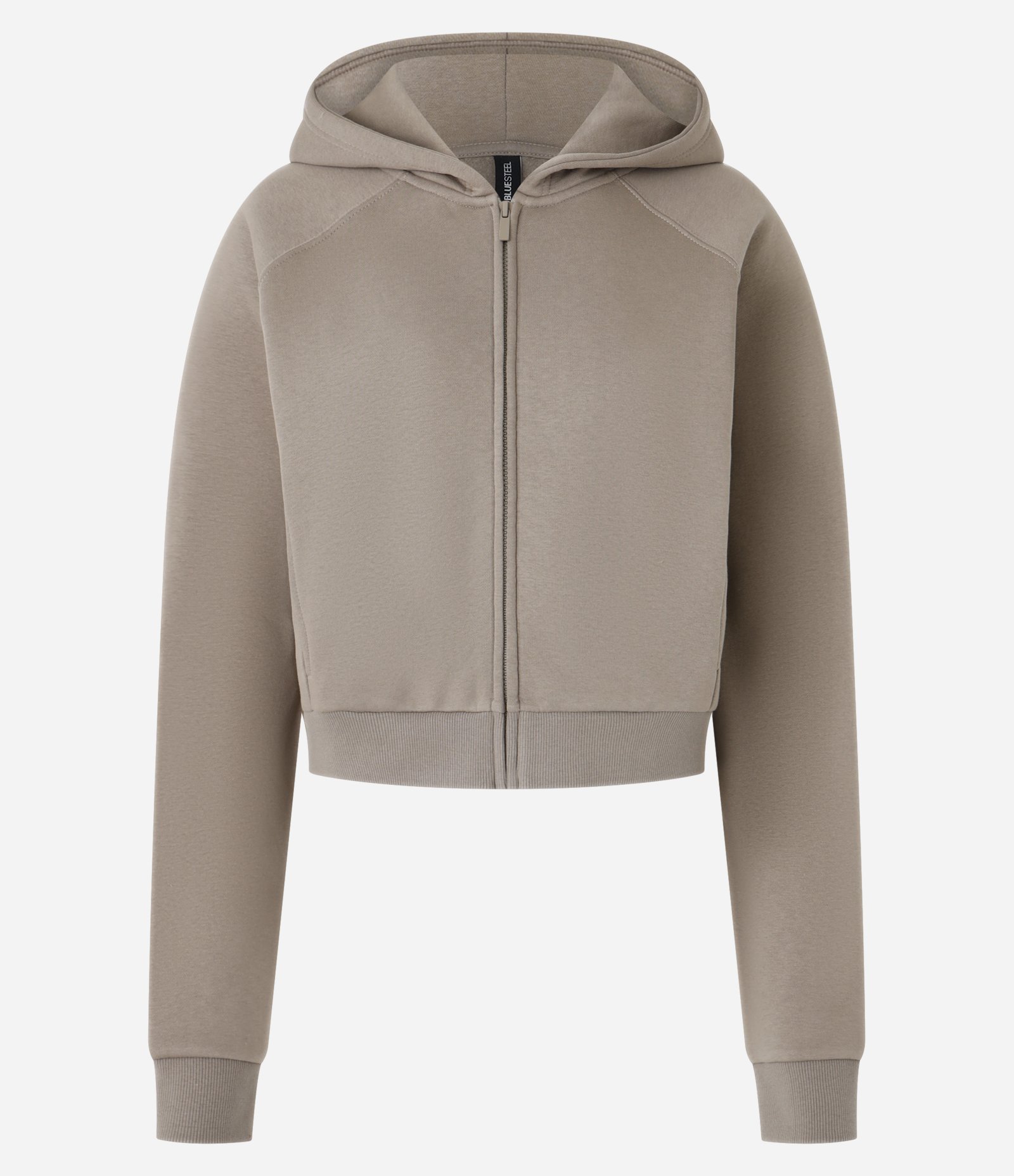 Casaco em Moletom com Capuz e Bolso Canguru Marrom 4