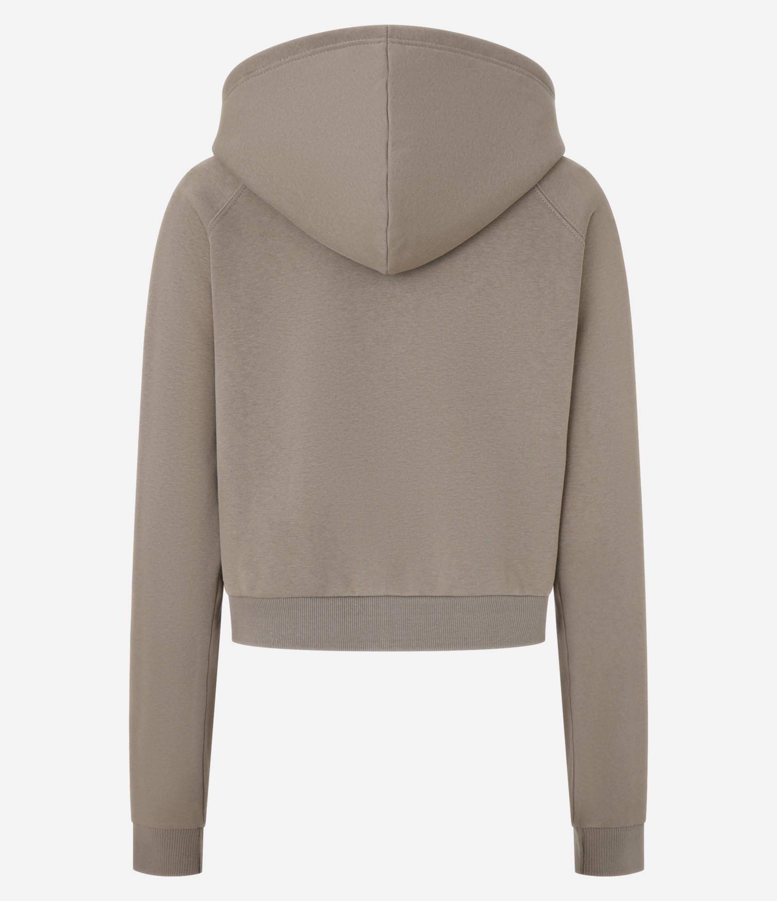 Casaco em Moletom com Capuz e Bolso Canguru Marrom 5