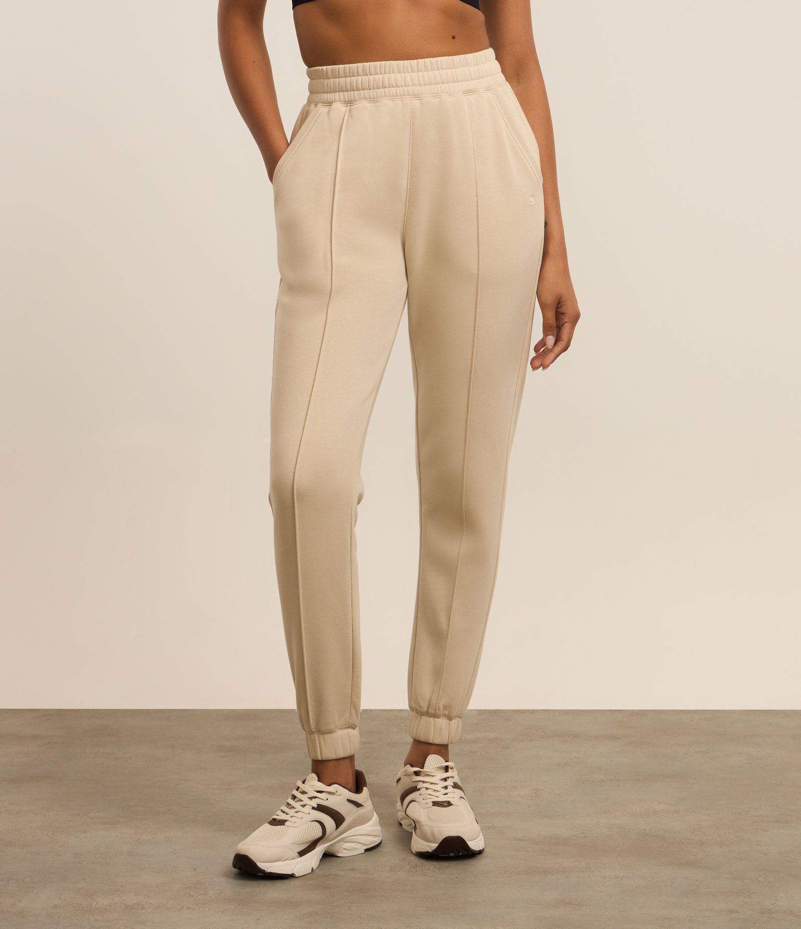 Calça Esportiva de Moletom com Friso Frontal Off White 2