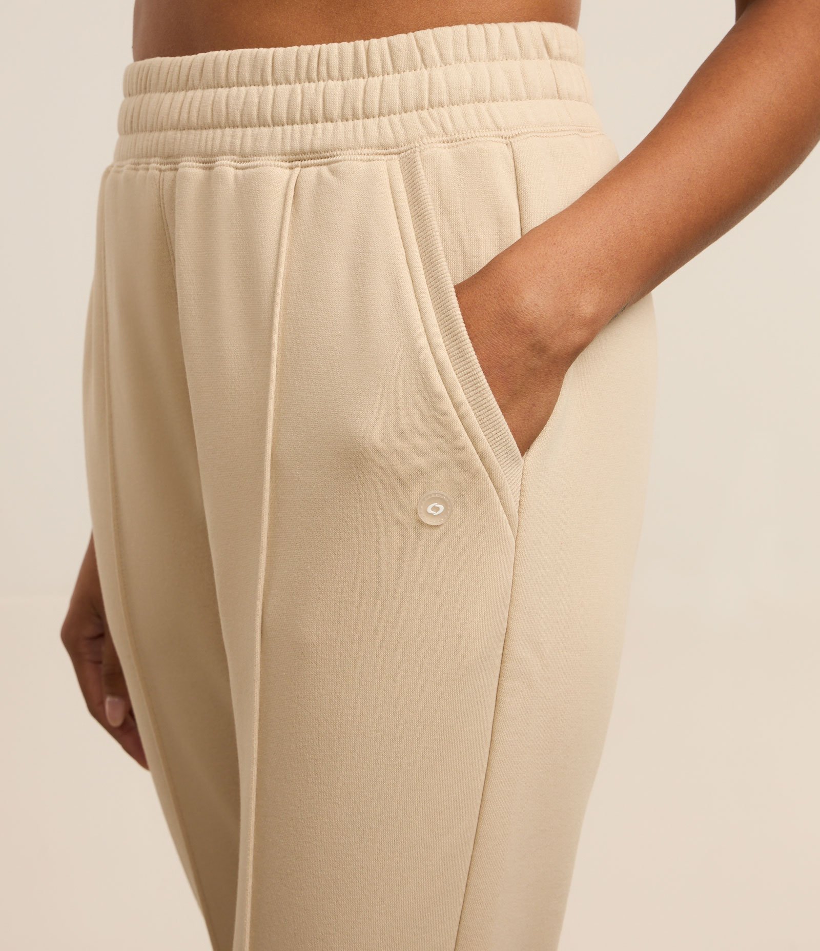 Calça Esportiva de Moletom com Friso Frontal Off White 4