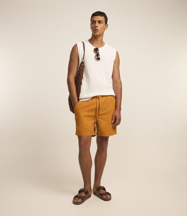 Regata Regular com Textura Diagonal