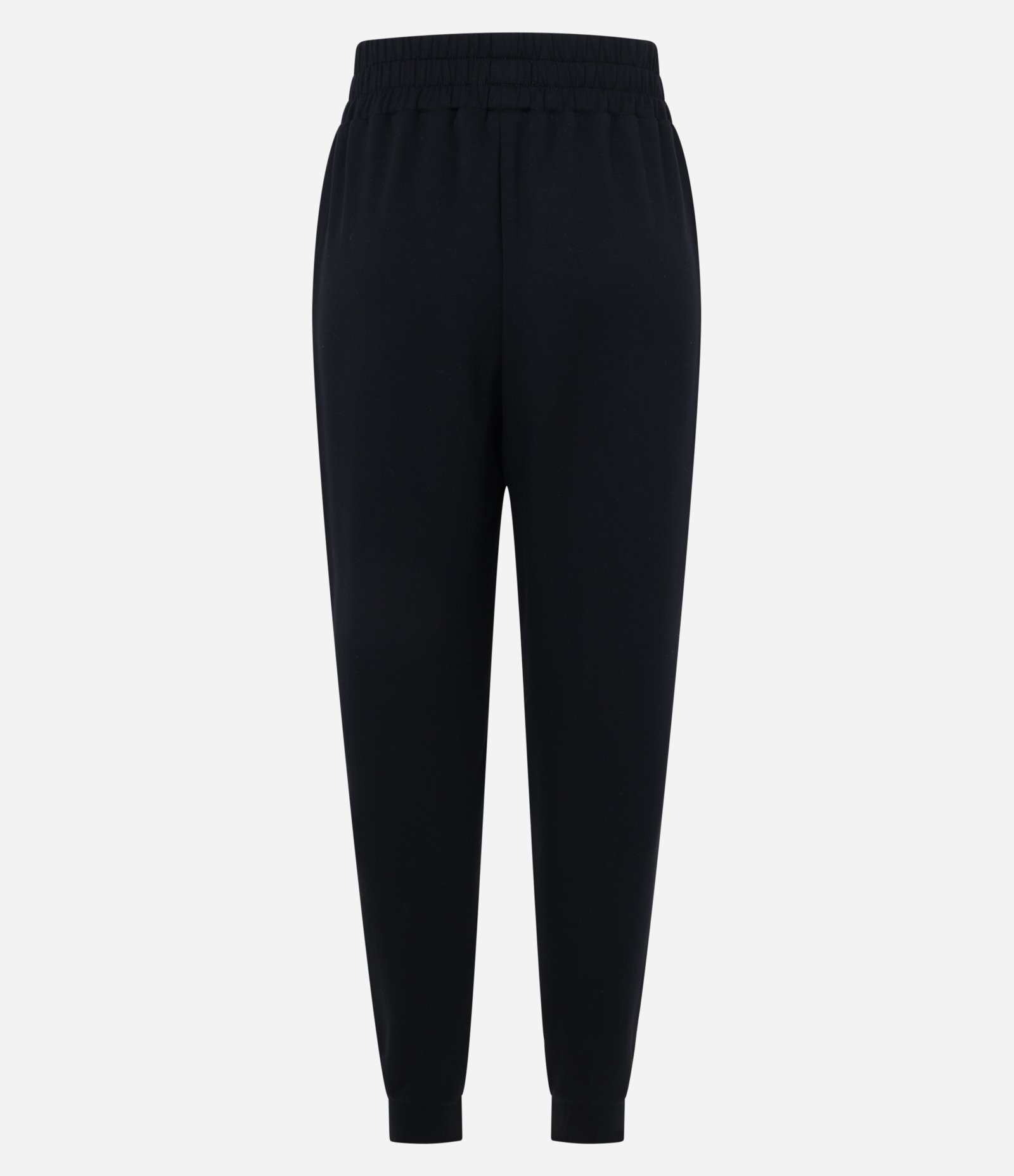 Calça Jogger em Microfibra Pesada com Frisos Preto 2