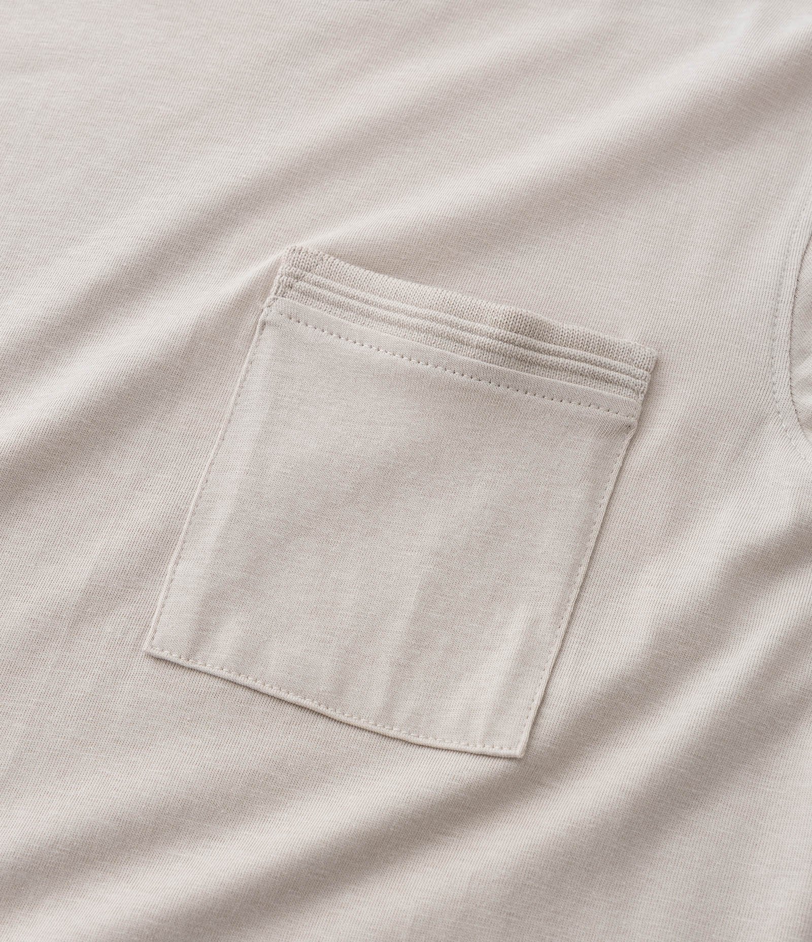 Camiseta Infantil Básica com Bolsinho - Tam 5 a 14 Anos Bege 5