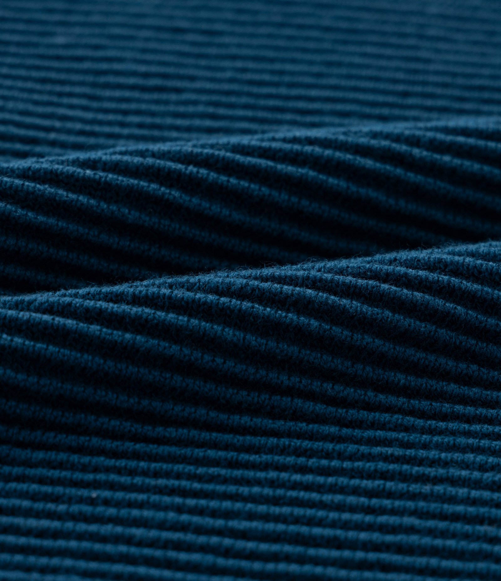 Blusão Infantil Canelado com Cava Raglan - Tam 5 a 14 Anos Azul Escuro 3