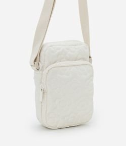 Bolsa Transversal Infantil em Matelassê com Bolsos - Tam Único