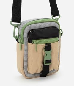 Bolsa Transversal Infantil com Bolsinhos - Tam Único