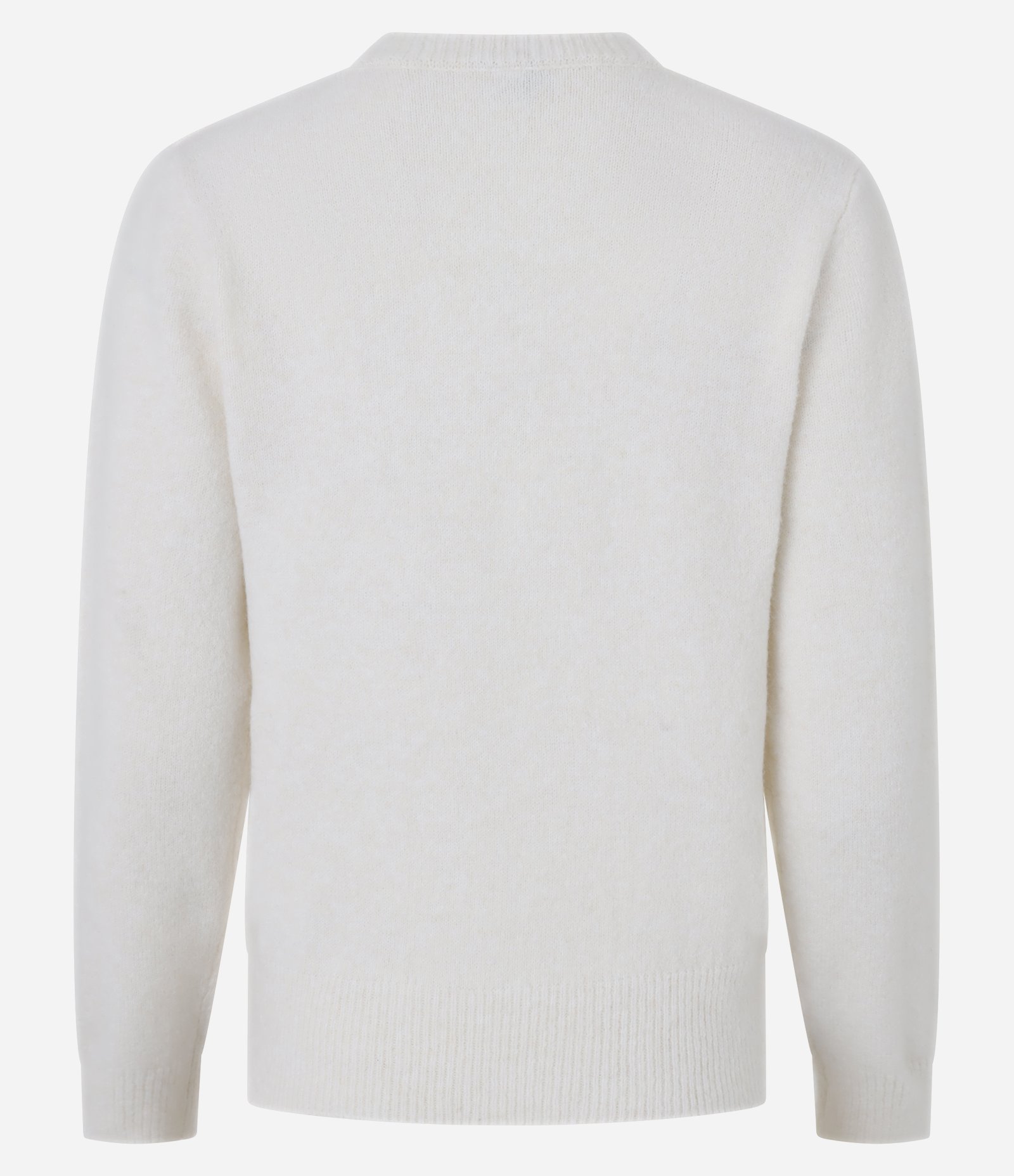Blusa em Jacquard com Laço Peludinho Branco 5