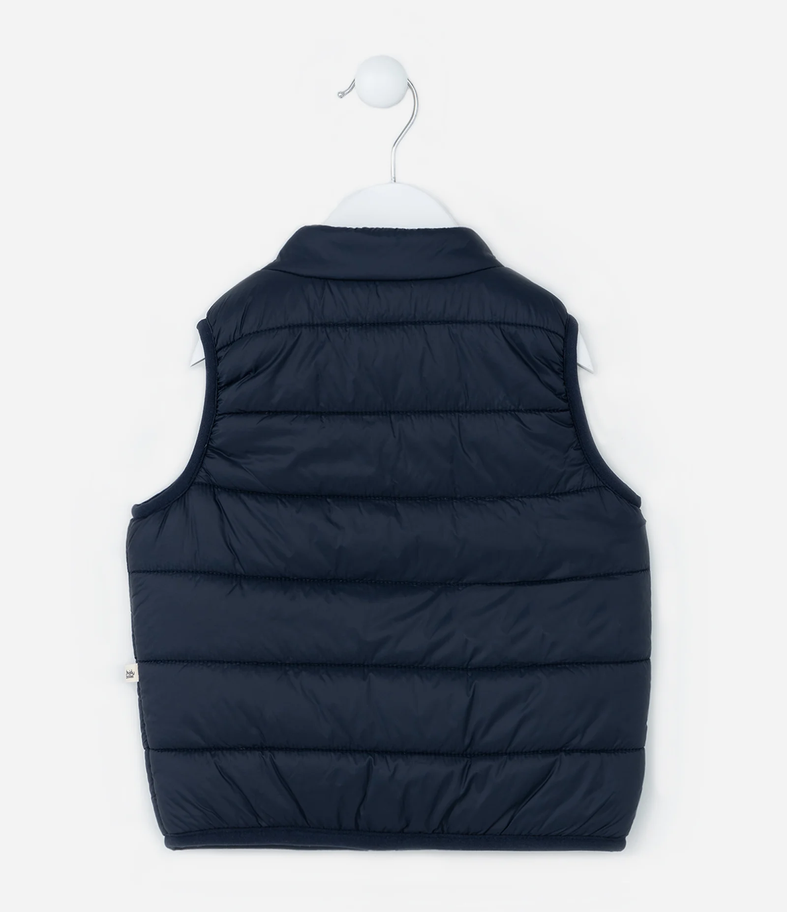 Colete Infantil em Microfibra com Recortes - Tam 3 a 18 meses Azul 2